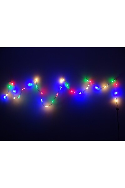 SDX Market Christmas Installation, Linear, 3 m (10 wires), 300 Multicolor LEDs, SDX, 8016M