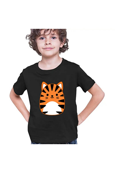 OEM Tricou Copii Baieti Squishmallows Tigru Jungla