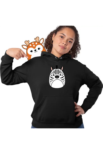 OEM Women's Sweatshirt Squishmallows Zebra Africa