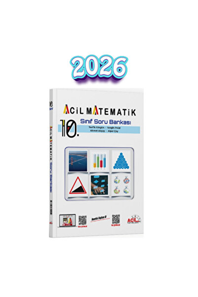 Acil Yayınları 2026 Acil Yayınları 10. Sınıf Matematik Soru Bankası