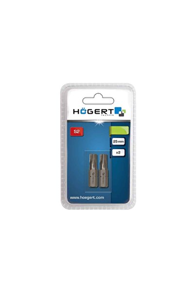 HOEGERT Set 2 bucăți, biți de șurubelniță, TORX T20, 25mm HOGERT / HT1S363 HT1S363