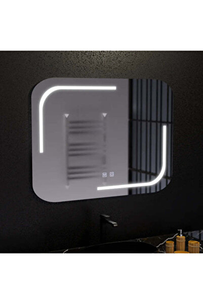 Alessandro DESIGN Oglinda LED Rectangulara, 80x60cm, Touch Ulrich, Sistem Dezaburire, Dimabila