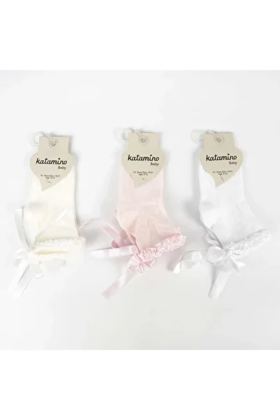 ALFA AKSESUAR 03 Katamino Oben Aks Baby Girl Socket Socks K48019 Assortment