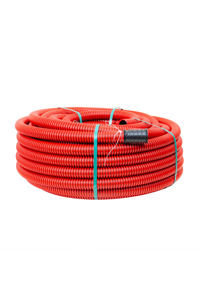 Z-Tools Tub flexibil tip copex pentru protecția cablurilor, 40 mm, 450 N, 50 ml, roșu TCPE40