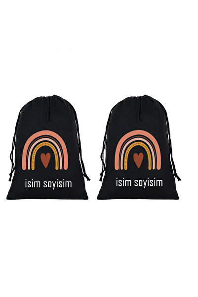 Boom town Suitcase Organizer Cloth Bag 2Pcs (First and Last Name)