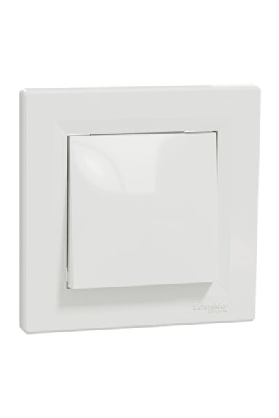 SCHNEIDER Întrerupător simplu fără șuruburi, alb Asfora EPH 0100121 EXT10653