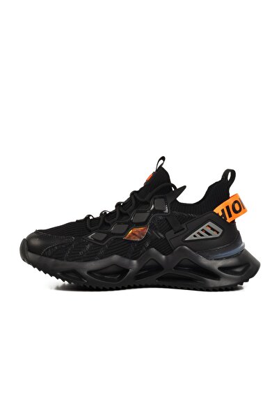 AYK'S Black Mesh Men's Sports Shoes Clutch m