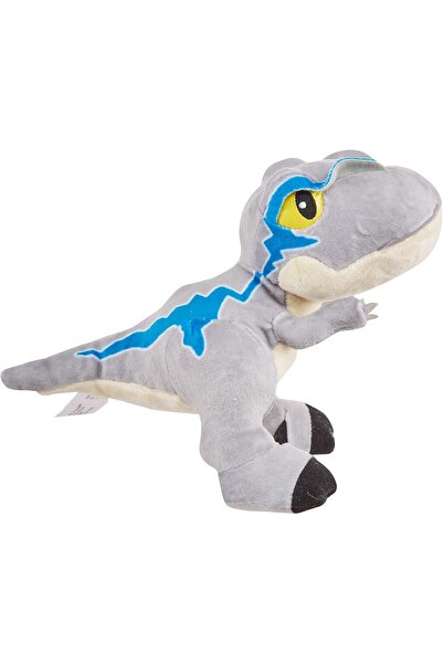 mattel ديناصور جوراسيك وورلد دومينيون المحشو الصغير 7 بوصات ~ أصوات الديناصورات ~ لعبة من القماش الناعم ~ هدية للأعمار من 3 سنوات فما فوق