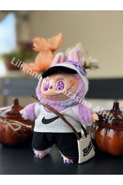 LİLİ ENNEE Lilienne Elbiseli Labubu Anahtarlık karışık gönderilmektedir