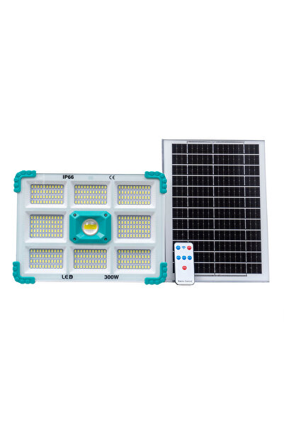 Z-Tools Proiector LED cu încărcare solară, 300W, 374 LED-uri / ZTS 8210 ZTS8210