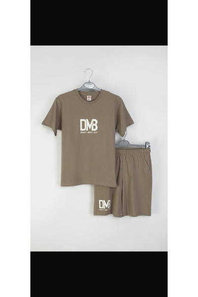 DMB KİDS Boy's Beige Suit 9-14 Years Old