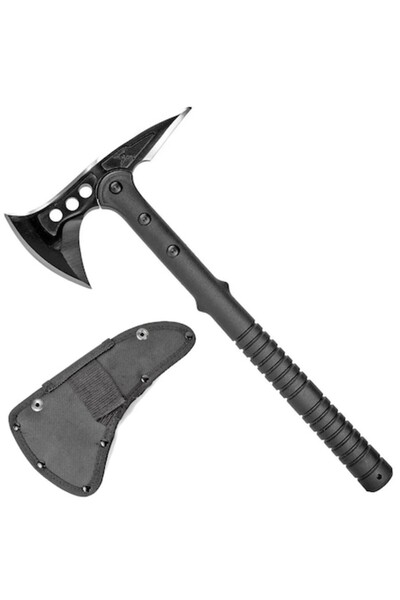 OEM Sharp Axe with Double Blade, For Camping and Hiking, Stainless Steel Blade, Ergonomic Non-Stick Hand