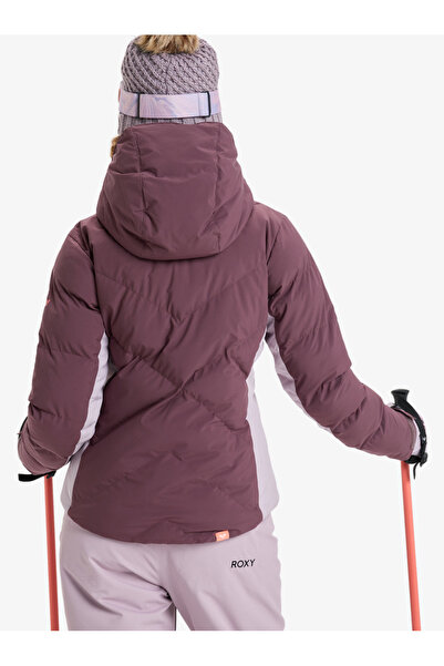 Roxy Women's Purple Snowdrift Jk Coat Erjtj03525-Rrf0