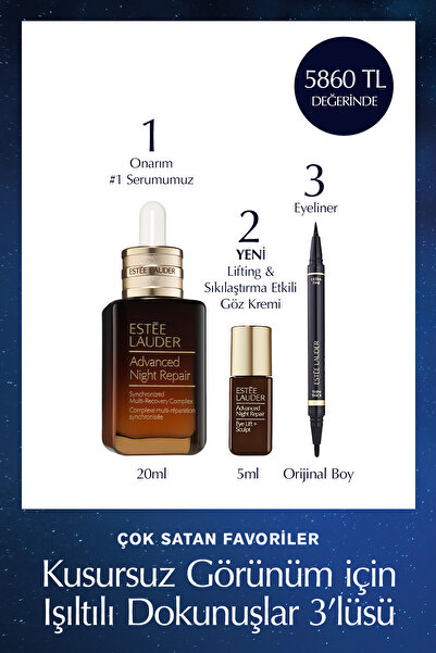Estee Lauder Favoriler Kusursuz Görünüm 3’lüsü - Serum 20ml + Eye Lift+Sculpt...