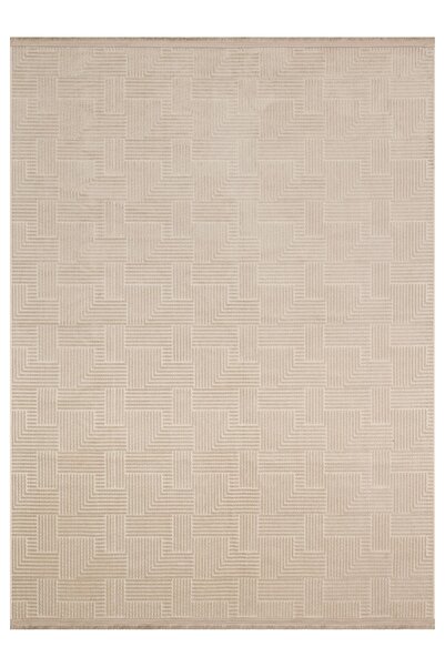 Nun Halı Makinede Yıkanabilir Kaymaz Taban Dekoratif Stella Halı