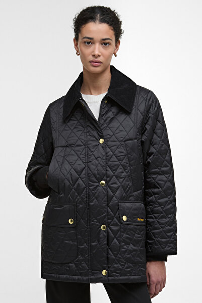 Barbour Modern Beadnell Kapitone Ceket BK91 Black/Classic