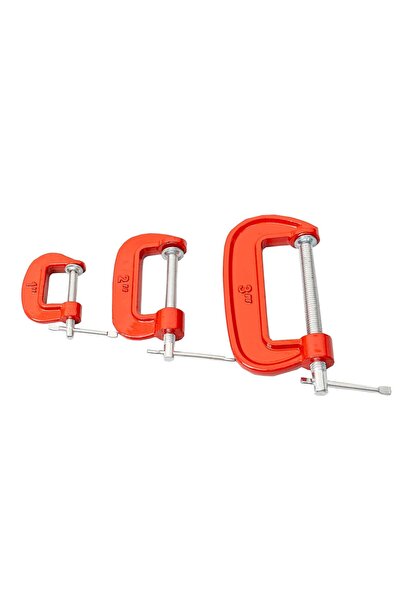 Z-Tools Set of 3 fixing clamps 25x50x75mm, ZTS5686