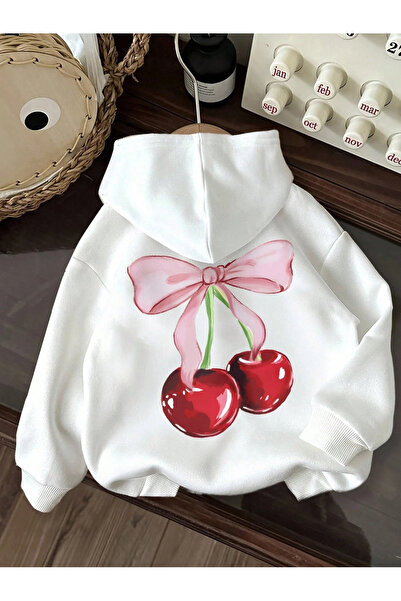 CONSTRAİN Hanorac negru pentru femei – Hanorac oversize cu imprimeu cu pangli...