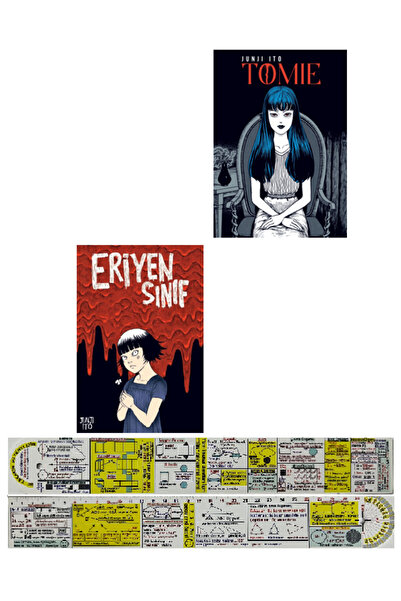 Kayıp Kıta Yayınları Tomie + Eriyen Sınıf Bez Ciltli Özel Edisyonlar 2'li Man...