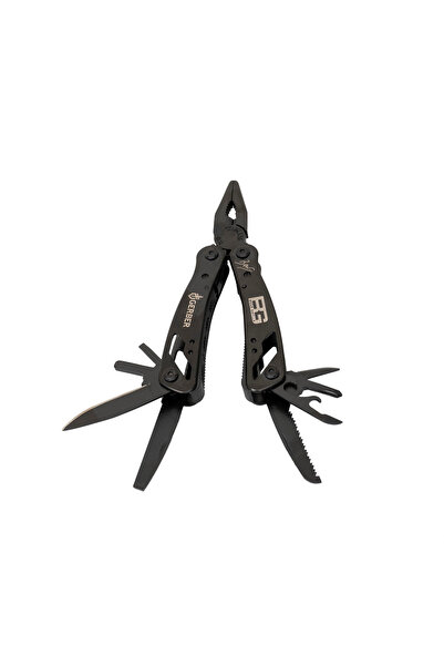 Z-Tools Clește pliabil multifuncțional cu husă, negru ZTS8276