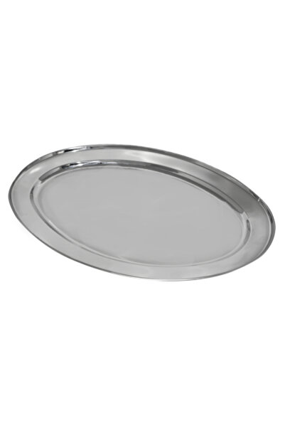 Raki Platou servire tava inox ovala 60cm
