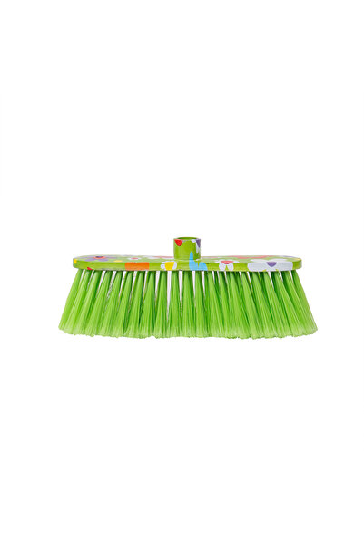 Z-Tools Plastic broom without handle, with thread 27x6x11cm, ZTS8175