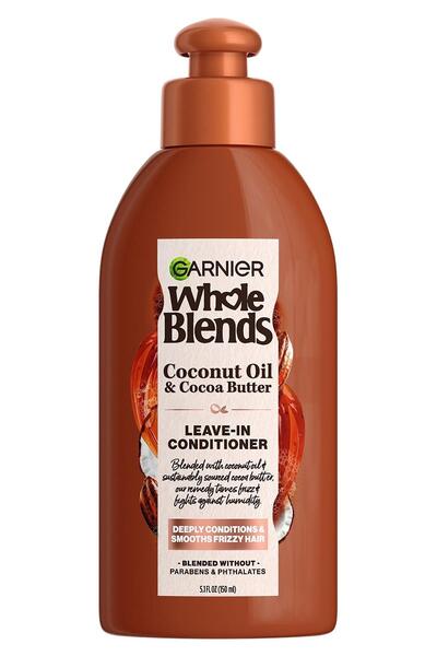 Garnier Whole Blends Hindistan Cevizi ve Kakao Yağı Özlü Pürüzsüzleştirici Durulanmayan Saç Kremi 15