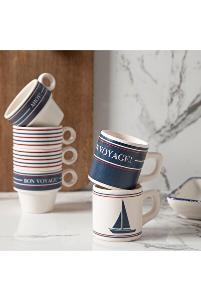 Mudo Home Sail 2-Piece Coffee Cup Set - 110 ml