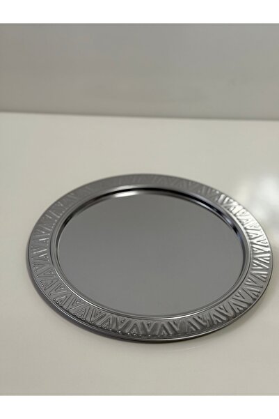 Erişim Bakırhanem Sebe Home Chrome Tray 42 cm