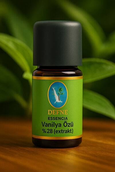 NU-KA DEFNE ESSENCIA Vanilya Özü %28 (Extarct)* Organik %100 Saf Uçucu Yağ 5ml