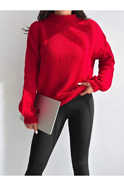 UNBOX Everyday Essentials Sweater - Red