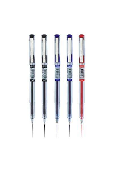 Pensan My King Jel Kalem 0.5 mm Set 5 Adet/3 Renk ( 2 Siyah 2 Mavi 1 Kırmızı)