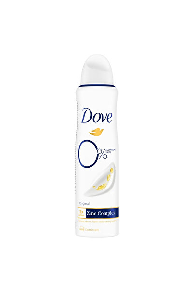 Dove Deodorant spray Original cu 0% saruri de aluminiu 150ml