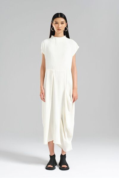 tw3 Women's Judge Collar Design Dress