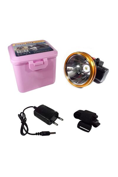 Skygo Silver Toss ST-630L 30 Watt Tek LED'li Şarjlı Kafa Lambası