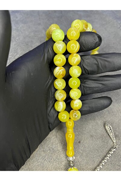 Mos Tespih Large Size High End Clamping Amber Prayer Beads