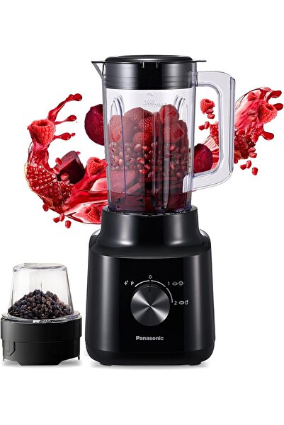 PANASONIC blender with powerful 450w motor, stainless steel blade for smooth blending, MX-CP3111