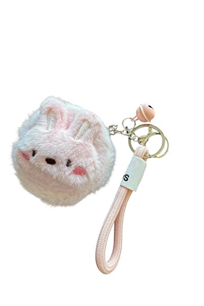 Tatlı Sebep Plush Rabbit Character Keychain – with Mirror Detail