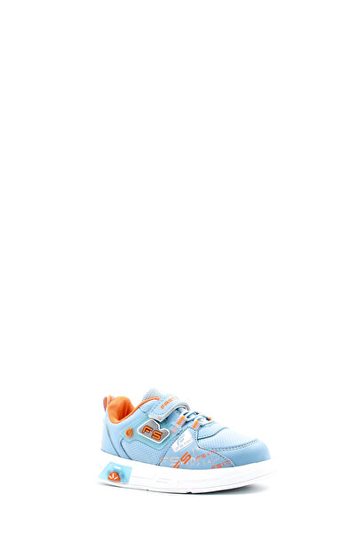 Ayakkabıhane Light Blue Orange Unisex Poly Kids Sports Sneaker Shoes Ah1E4612431315