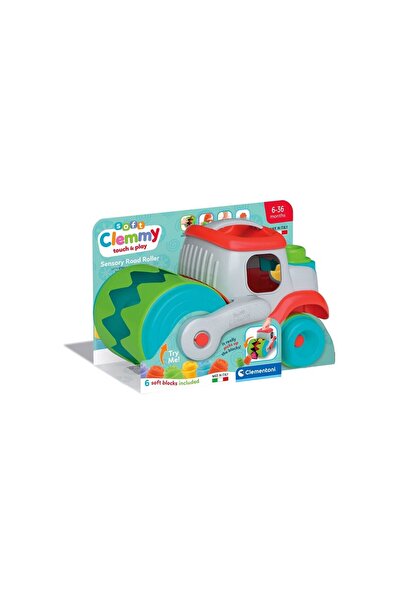 Nilly Toys 17495 Soft Clemmy - Soft Block Sensory Silimdir Truck 6-36 Months