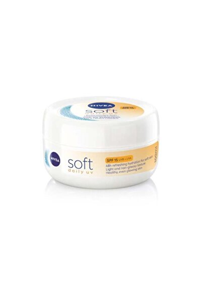 NIVEA Crema Soft Daily Uv Spf15, 100Ml