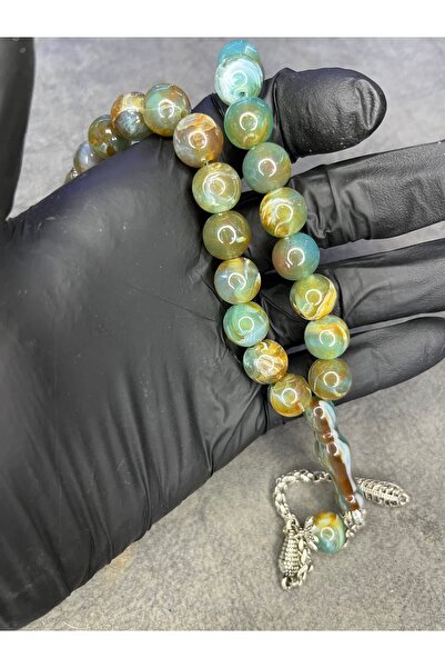 Mos Tespih Large Size High End Clamping Amber Prayer Beads