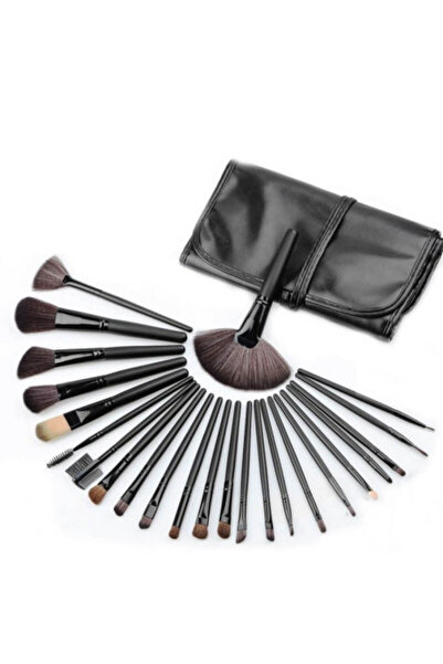 Total Pro Beauty Professional Makeup Brushes Set, 24 Pieces