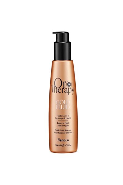 Fanola Fluid fără clătire Gold cu extract de trandafir 200ml - Oro Therapy