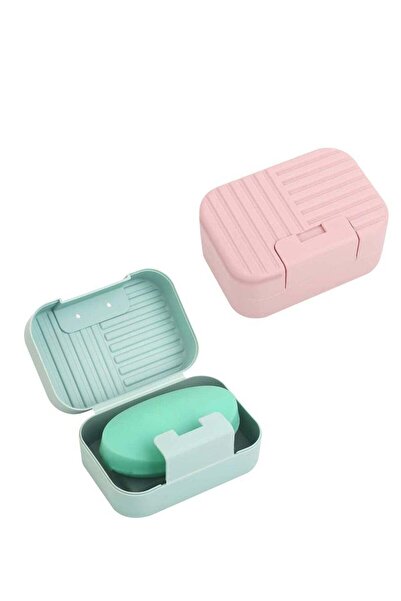 Generic SYOSI Travel Soap Box, 2 Pack Soap Dish With Lid Plastic Soap Case Box Waterproof And Leakproof Soa