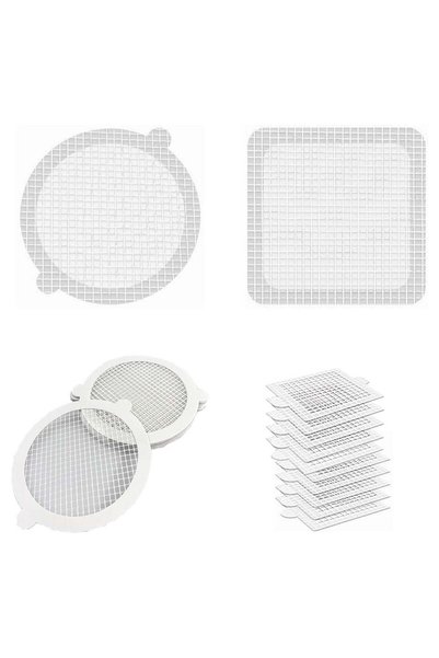 Generic Disposable Shower Drain Hair Catcher Mesh Stickers, Kitchen Filter Fl...