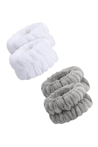 Generic 2 Pairs Wrist Spa Washband Wrist Washband Microfiber Wrist Towels for...