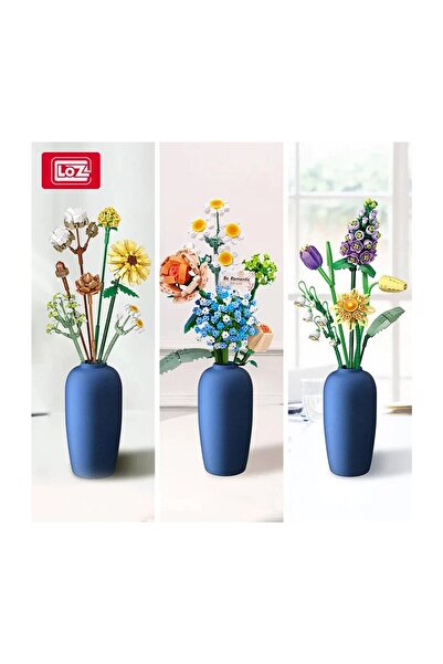 Nilly Toys Lz1670 Loz Eternal Flowers Series -''First Sun after the Snow'' 64...