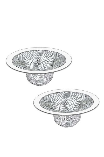 Generic 2PCS Tub Drain Hair Catcher - 2.75 inch Shower Drain Mesh Strainer, S...