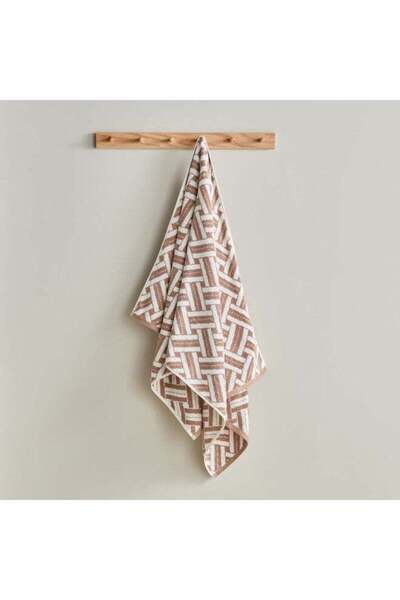 Generic Home Box Opulence Serenity Turkish Cotton Yarn Dyed Jacquard Bath Towel 140 x 70 cm